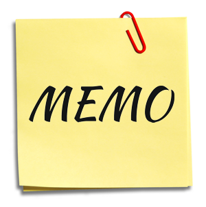 memo 