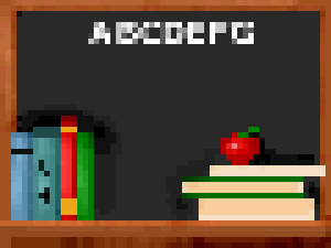 blank chalkboard